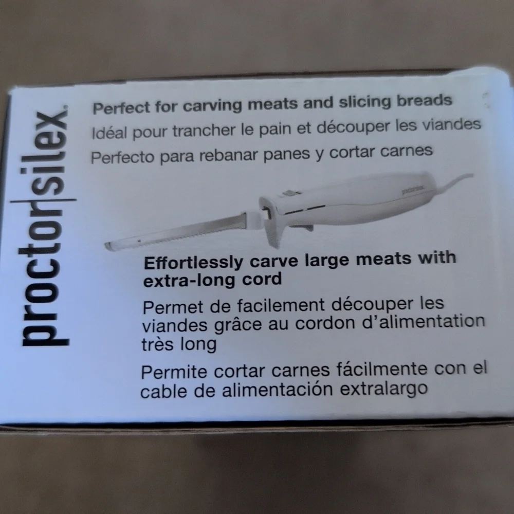 Proctor Silex Electric Knife Model 74311PS